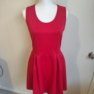 Nicki Minaj Women's Sleeveless Red Dress Medium